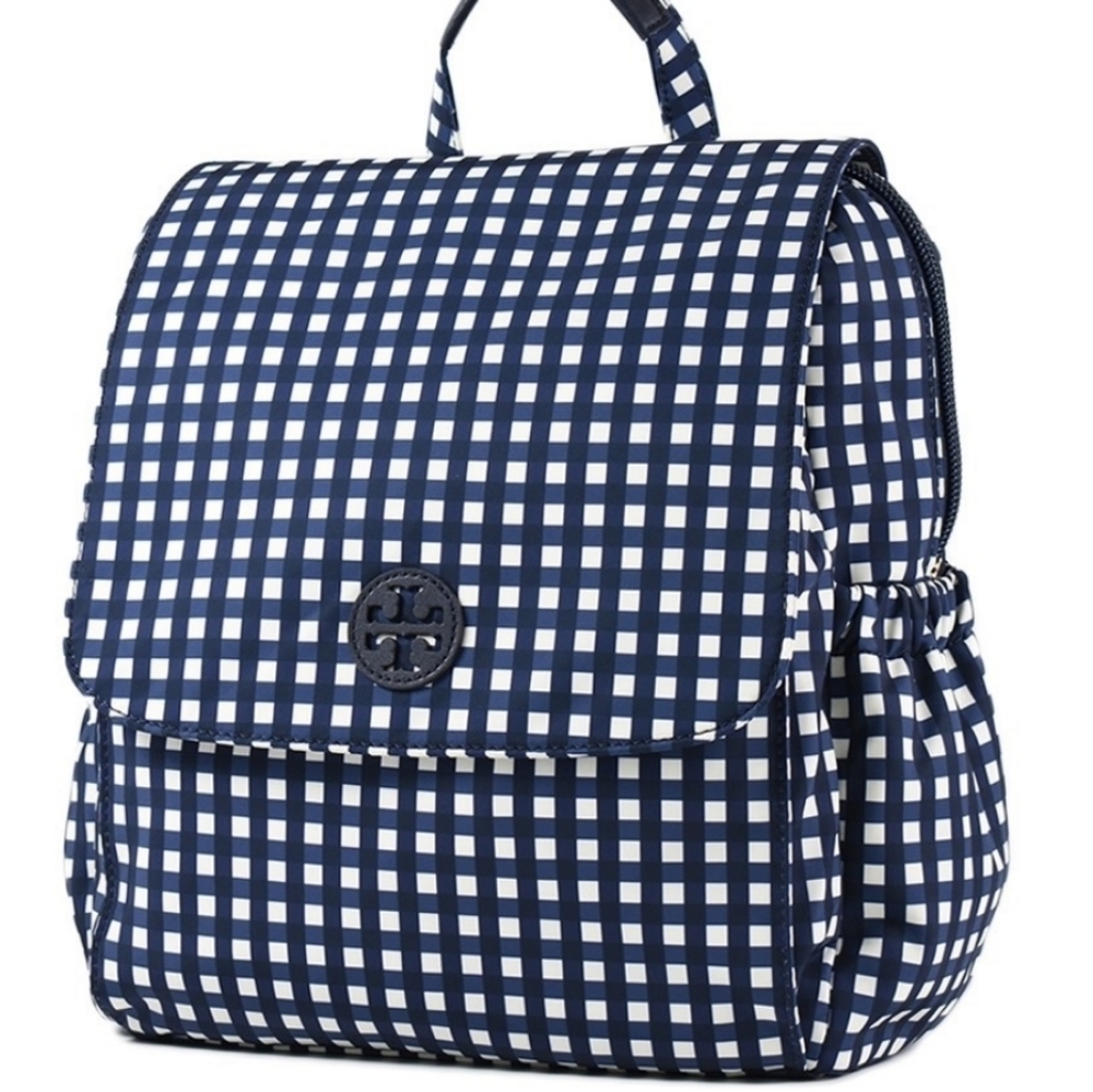 Tory Burch Travel Backpack, Royal Navy - Picture 1 of 15